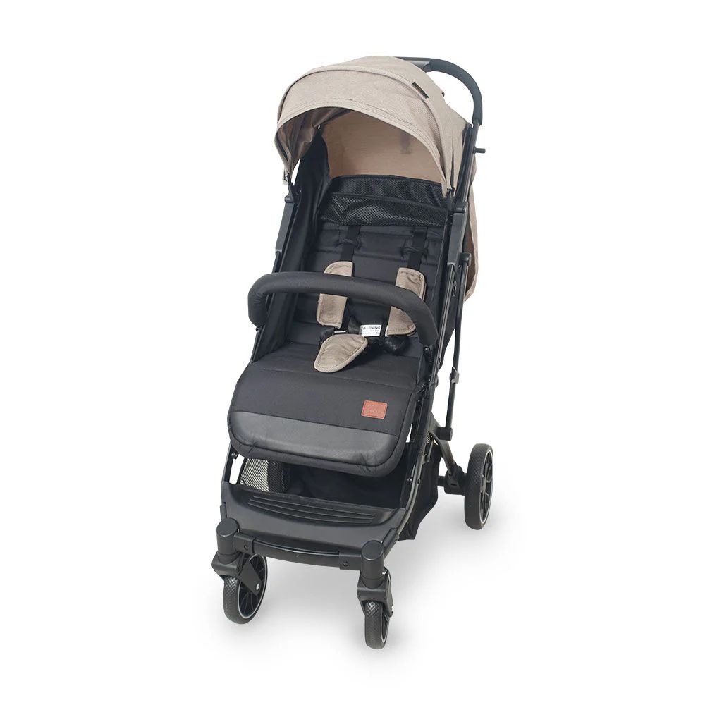 Tinnies Baby Stroller, Beige, T106-018 - Main Image