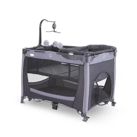 Tinnies Baby Play Bassinet & Playpen, Black, T301-016 - Image 3