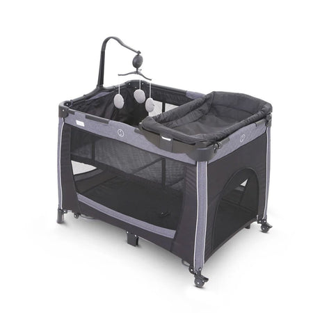 Tinnies Baby Play Bassinet & Playpen, Black, T301-016 - Image 4