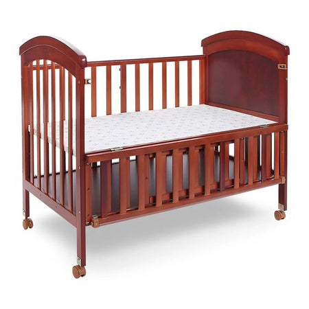 Tinnies Baby Wooden Cot With Storage, Brown, T902-021 - Image 2
