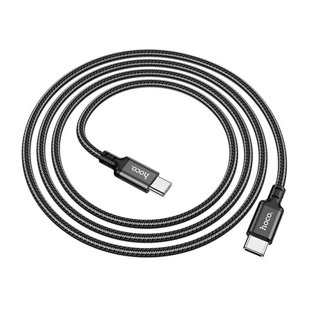 HOCO Double Speed Charging Data Cable, USB-C To USB-C, 60W, 1 Meter, X14 - Main Image