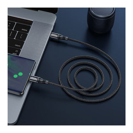 HOCO Exquisito Charging Data Cable, USB-C To USB-C, 100W, 1 Meter, X50 - Image 3