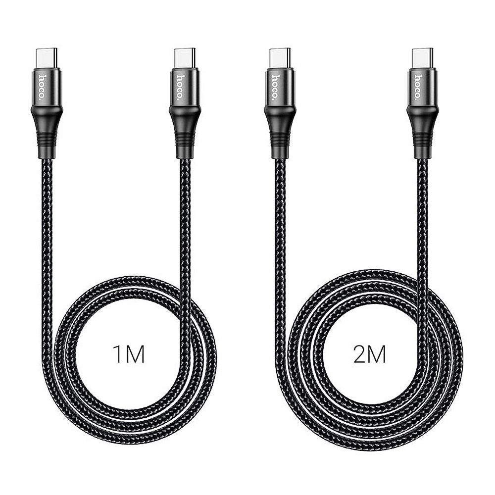 HOCO Exquisito Charging Data Cable, USB-C To USB-C, 100W, 2 Meter, X50 - Main Image