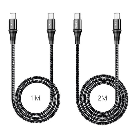 HOCO Exquisito Charging Data Cable, USB-C To USB-C, 100W, 2 Meter, X50 - Main Image