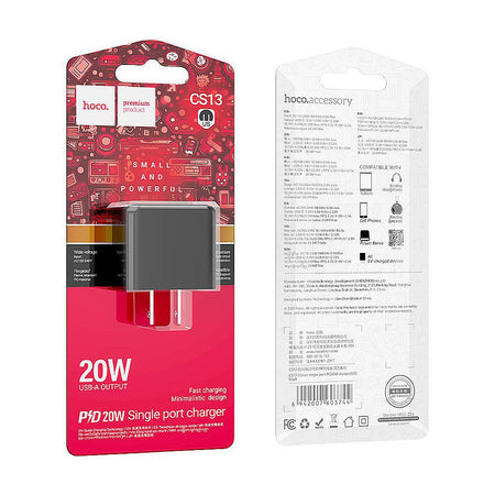 HOCO Ocean Pd20W Charger, 1 X USB-A Port, 20W, CS13 - Image 3