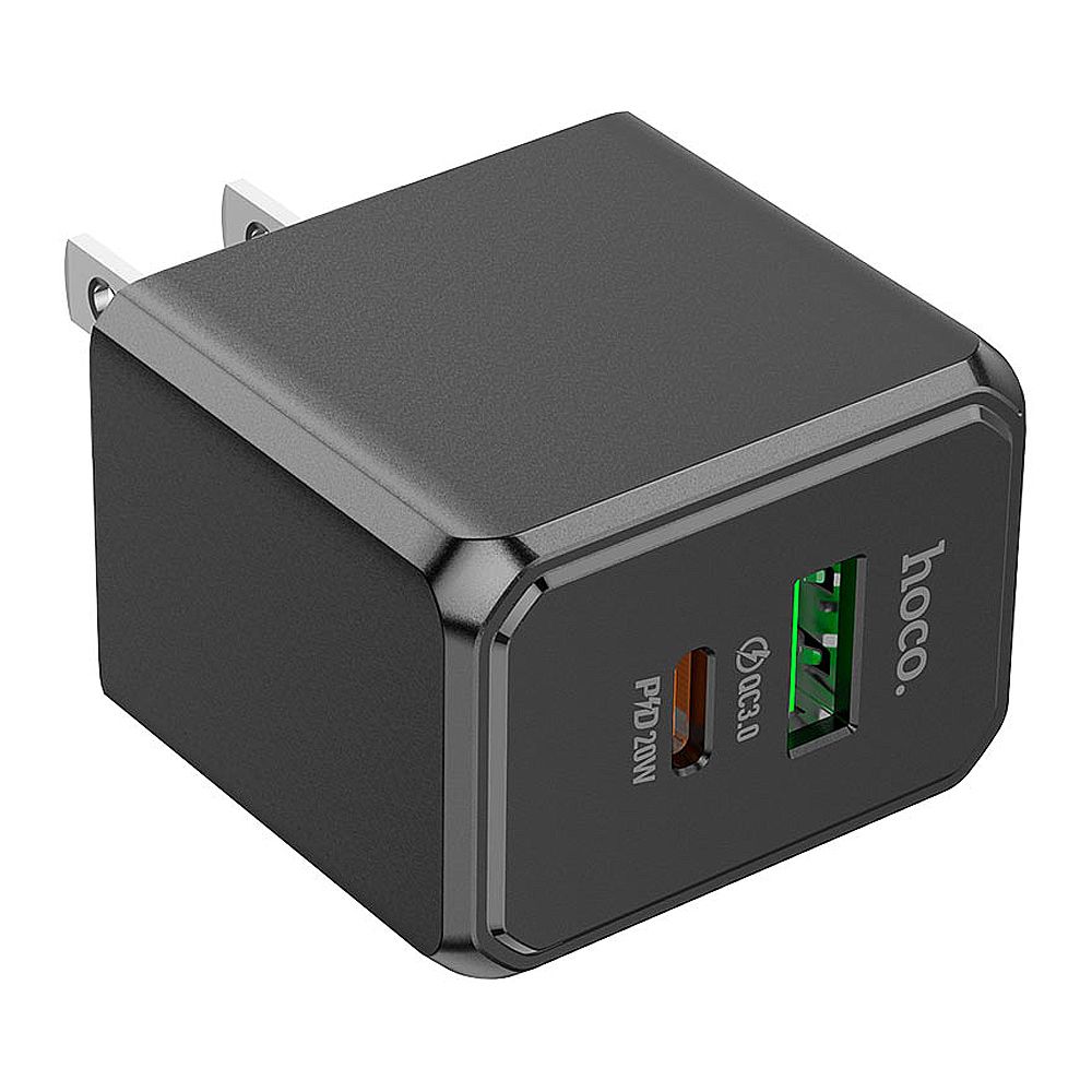 HOCO Ocean Charger, 1 X USB-A + 1 X USB-C Port, 20W, CS14 - Image 3