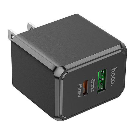 HOCO Ocean Charger, 1 X USB-A + 1 X USB-C Port, 20W, CS14 - Image 3
