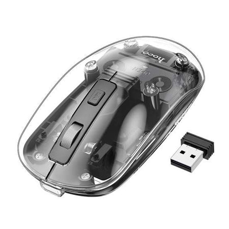 HOCO Mysterious Dual-Mode Silent Wireless Mouse, Black, GM29 - Main Image