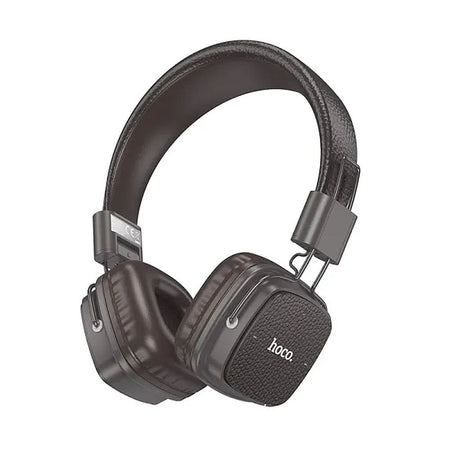 HOCO Earl Bluetooth Headphones, 250mAh Battery, 28 Hours Playtime, Brown, W56 - Main Image