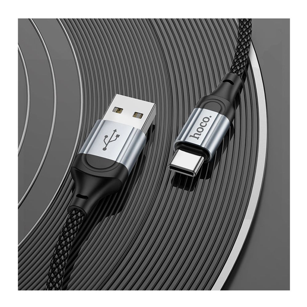 HOCO Fresh Charging Data Cable, USB-A To USB-C, 3.0A, 1 Meter, X102 - Image 2