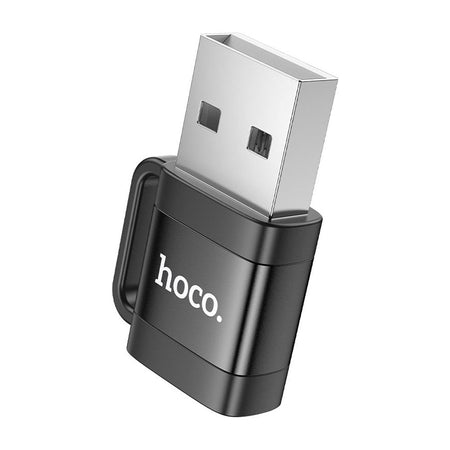 HOCO USB Male To Type-C Female Adapter, 480Mbps Transfer Speed, UA31D - Main Image