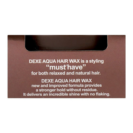 Dexe Aqua Maximum Control Hair Wax, Dark Brown, 150g - Image 5