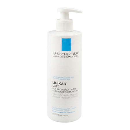 La Roche-Posay Lipikar Lait Anti-Dryness Body Milk, Shea Butter, Glycerin, For Dry Skin, 400 ml - Main Image