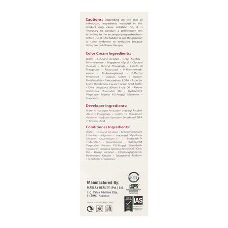 Vince Nurtural Keratin Rich Colour Ammonia Free Women Hair Color, 5.1 Creamy Coffee - Image 4
