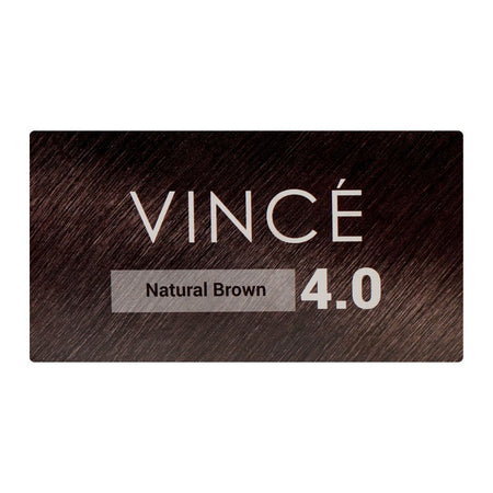 Vince Nurtural Keratin Rich Colour Ammonia Free Women Hair Color, 4.0 Natural Brown - Image 5