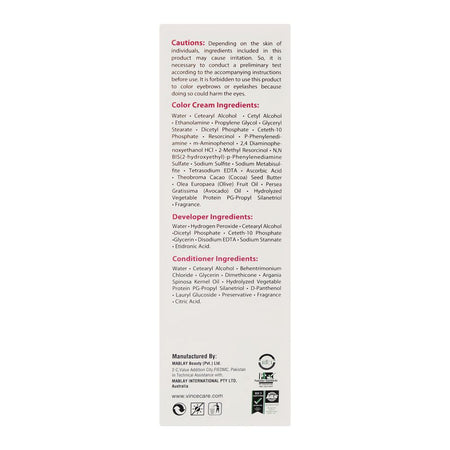 Vince Nurtural Keratin Rich Colour Ammonia Free Women Hair Color, 7.3 Natural Ash Blond - Image 4