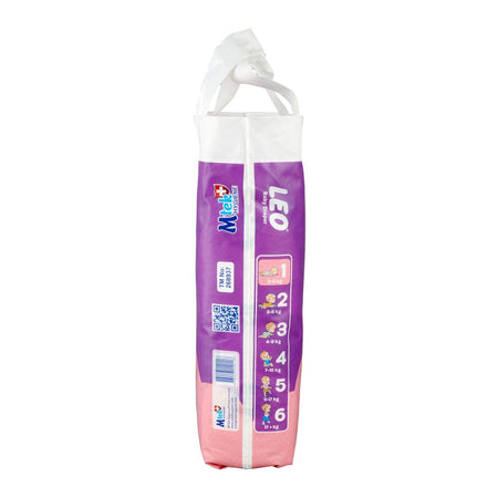 Leo Baby Diaper New Born 1, 2-5KG, 50-Pack - Image 2