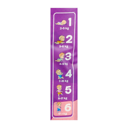 Leo Baby Diaper, XXL, 6, 17+ KG, 50-Pack - Image 5