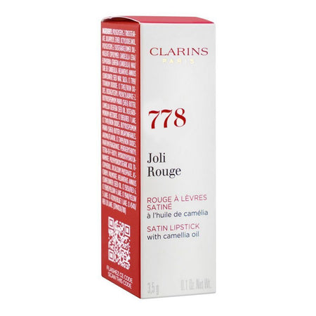 Clarins Paris Joli Rouge Satin Lipstick, 778 Pecan Nude, 3.5g - Image 2