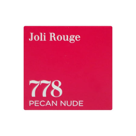 Clarins Paris Joli Rouge Satin Lipstick, 778 Pecan Nude, 3.5g - Image 6