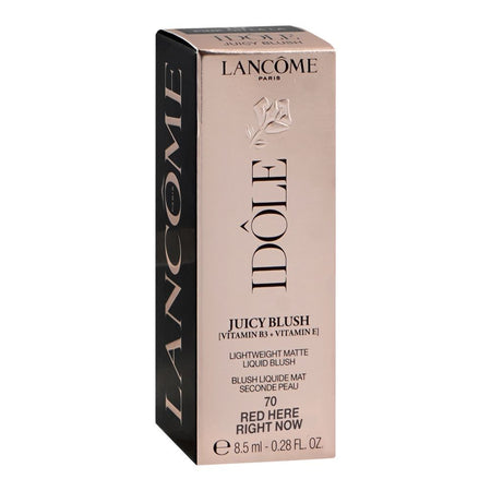 Lancome Paris Idole Juicy Blush Light Weight Matte Liquid Blush, 70 Red Here Right Now, 8.5ml - Image 2