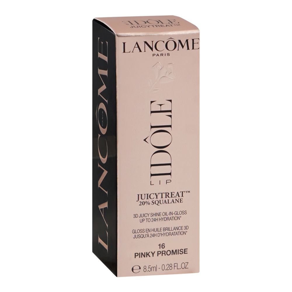 Lancome Paris Idole Juicy Treat 20% Squalane 3D Juicy Shine Oil-In-Gloss, 25 Toffee Talk, 8.5ml - Image 2