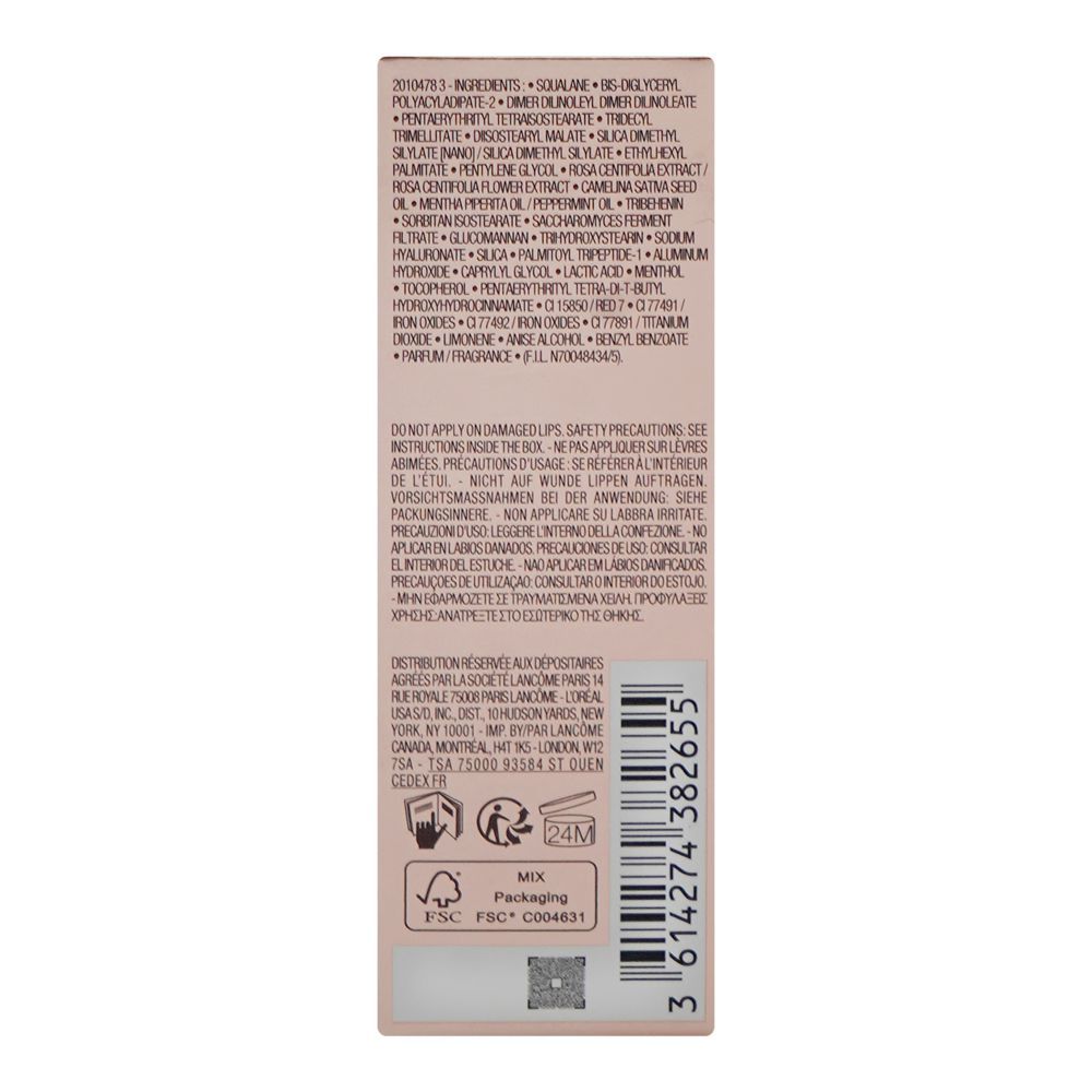 Lancome Paris Idole Juicy Treat 20% Squalane 3D Juicy Shine Oil-In-Gloss, 25 Toffee Talk, 8.5ml - Image 4