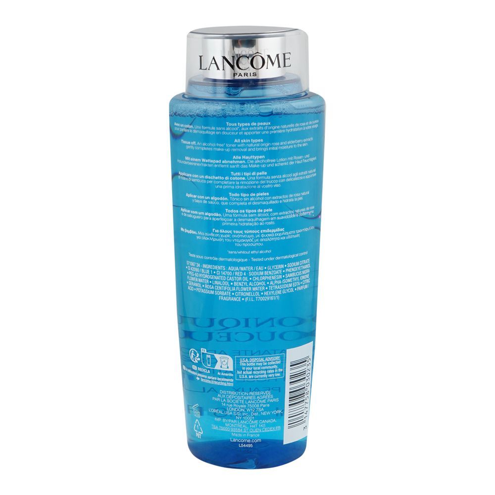 Lancome Paris Tonique Softening Hydrating Toner With Rose Water, 400ml - Image 2
