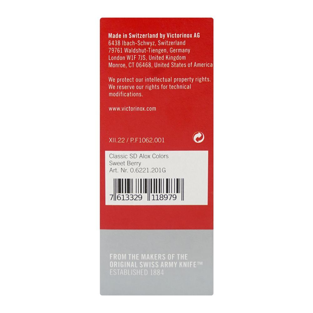 Victorinox Classic SD Alox Sweet Berry, 0.6221.201G - Image 3