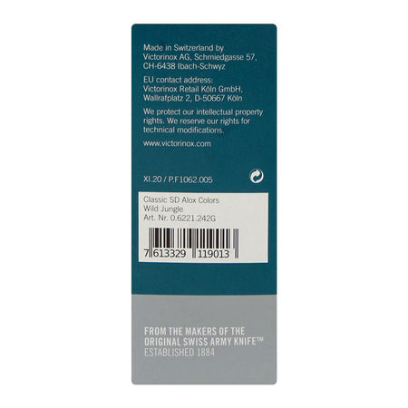 Victorinox Classic SD Alox Wild Jungle, 0.6221.242G - Image 3