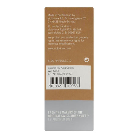 Victorinox Classic SD Alox Wet Sand, 0.6221.255G - Image 3