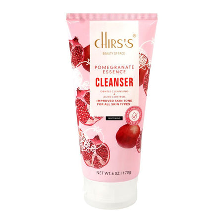 Chirs's Beauty Of Face Pomegranate Essence Gentle Cleansing & Acne Control Cleanser, Paraben & Sulfate Free, For All Types Of Skin, 170g - Main Image