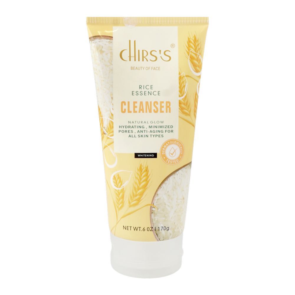 Chirs's Beauty Of Face Rice Essence Natural Glow Cleanser, Paraben & Sulfate Free, For All Types Of Skin, 170g - Main Image