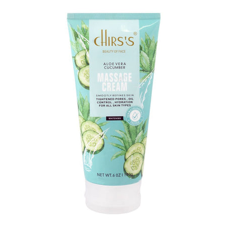 Chirs's Beauty Of Face Aloe Vera Cucumber Massage Cream, Paraben & Sulfate Free, For All Types Of Skin, 170g - Main Image