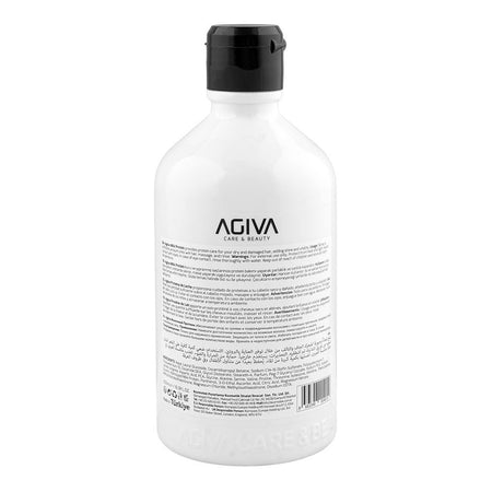 Agiva Care & Beauty Milk Protein Vitamin Complex Shampoo, Citric Acid, For Dry & Damaged Hair, 500ml - Image 2