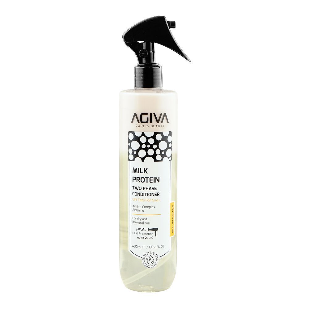 Agiva Care & Beauty Milk Protein Two Phase Conditioner 400ml - Main Image