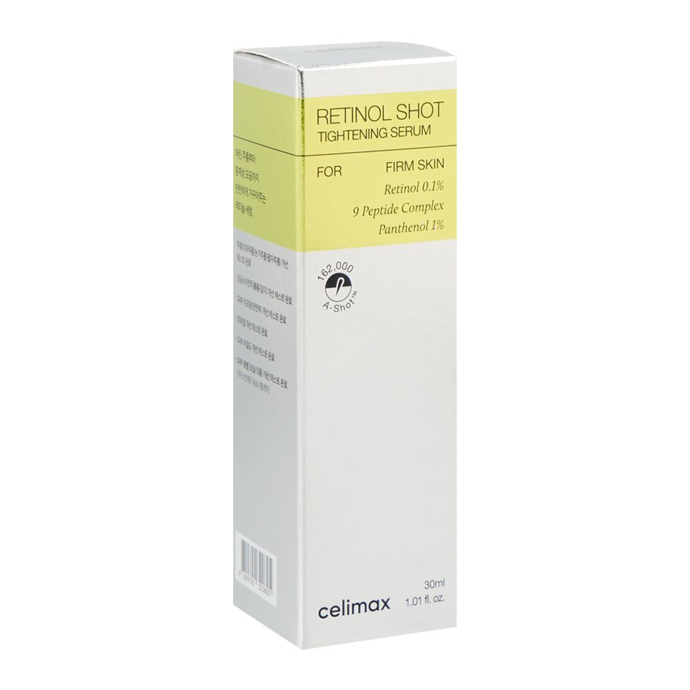 Celimax Retinol Shot Tightening Serum, Retinol, Panthenol, For Radiant Skin, 30ml - Main Image
