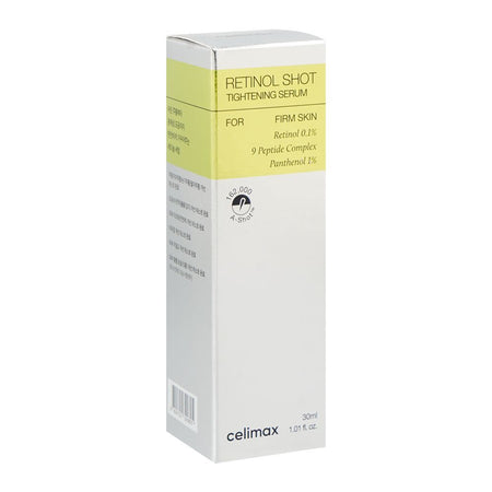 Celimax Retinol Shot Tightening Serum, Retinol, Panthenol, For Radiant Skin, 30ml - Main Image