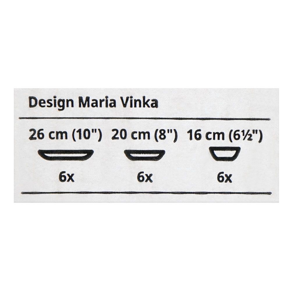 IKEA Fargklar Serving Set, 18-Pack, Light Pink, 20600609 - Image 4