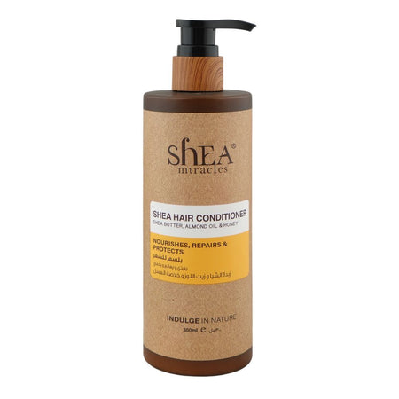 Shea Miracles She Butter, Almond Oil & Honey Shea Hair Conditioner, For Dry & Damaged Hair, 300ml - Main Image