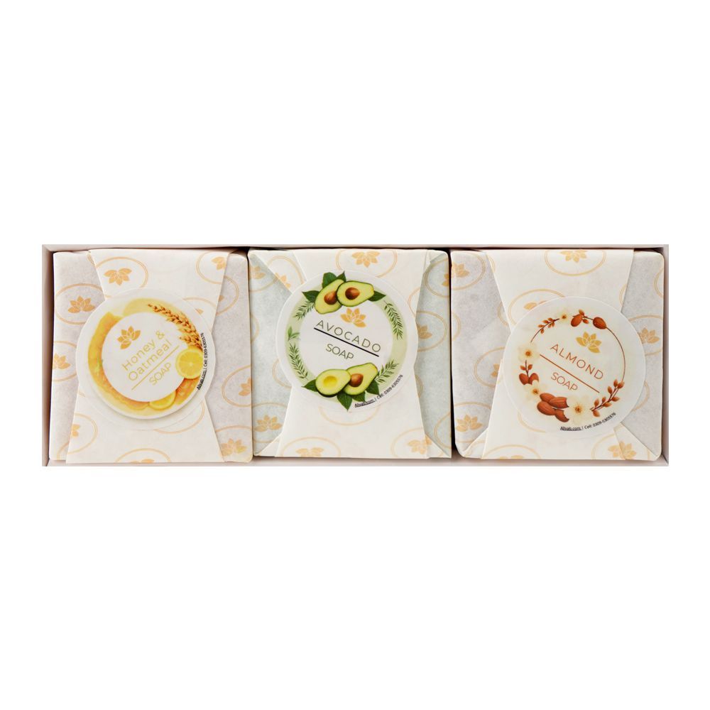 Aliya B Moisturizing Soap Gift Box, 3 X 75g - Main Image