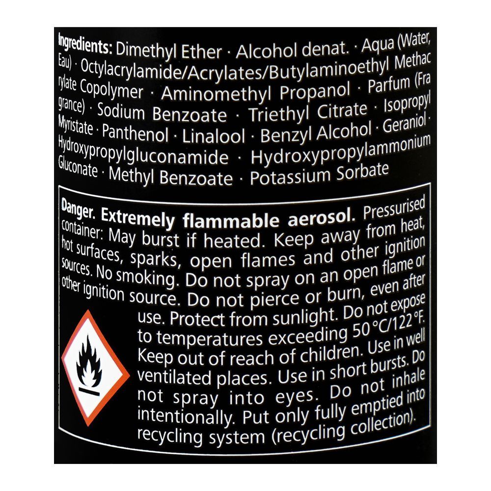 Schwarzkopf Volume Hold Level 4 Hair Spray, 250ml - Image 3