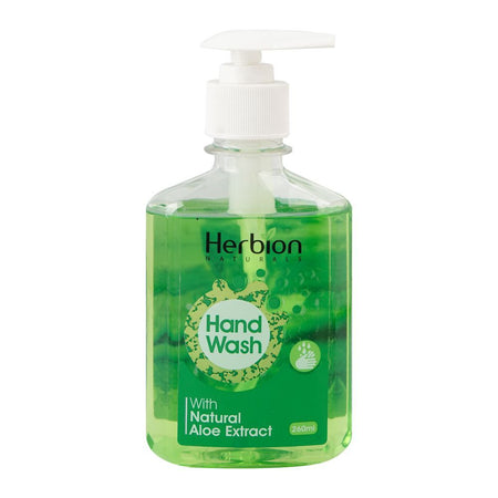Herbion Naturals With Natural Aloe Extract Hand Wash, 260ml - Main Image