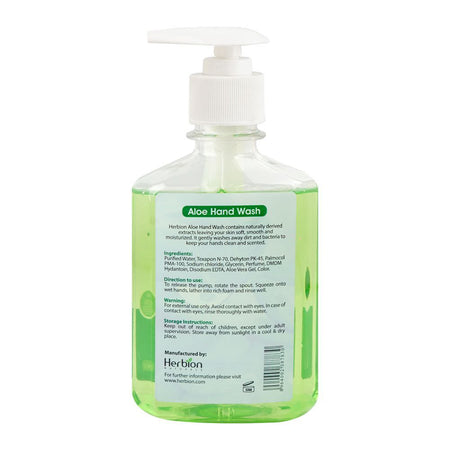 Herbion Naturals With Natural Aloe Extract Hand Wash, 260ml - Image 2