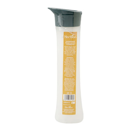Herbion Naturals Antidandruff Ginger Lemon Conditioner, Glycerin, For Smooth Hair, 230ml - Image 2