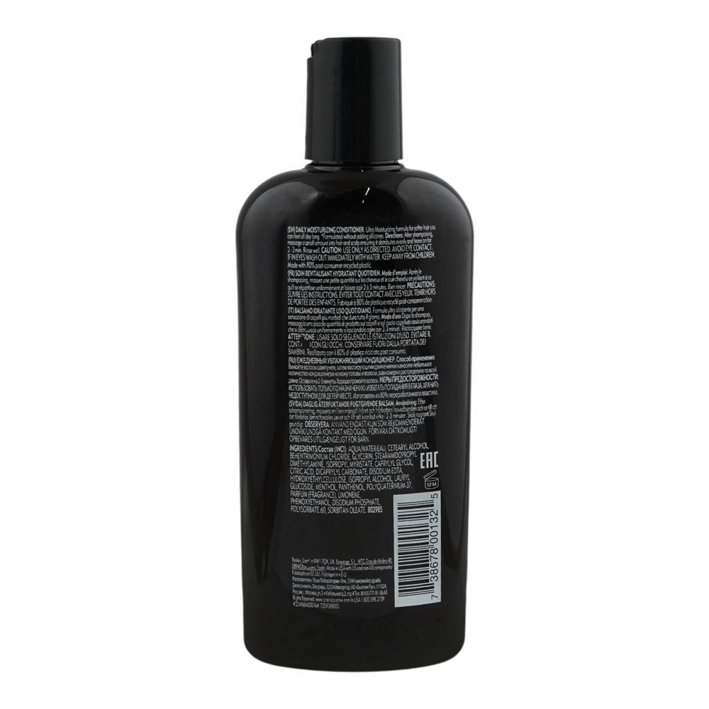 American Crew Citrus Mint Fragrance Daily Moisturizing Shampoo, For Men, Glycerin, Vegan, Silicone Free, For Fine Hair 250ml - Image 2