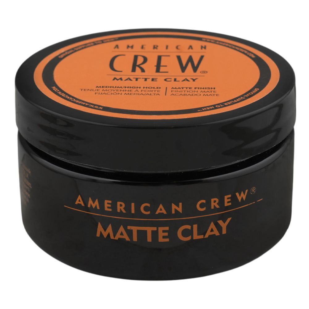 American Crew Medium/High Hold Matte Finish Matte Clay, Mineral Oil, 85g - Main Image