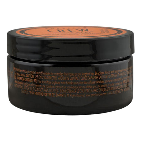 American Crew Medium/High Hold Matte Finish Matte Clay, Mineral Oil, 85g - Image 2