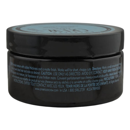 American Crew High Hold Low Shine Fiber, Castor Oil, 85g - Image 2