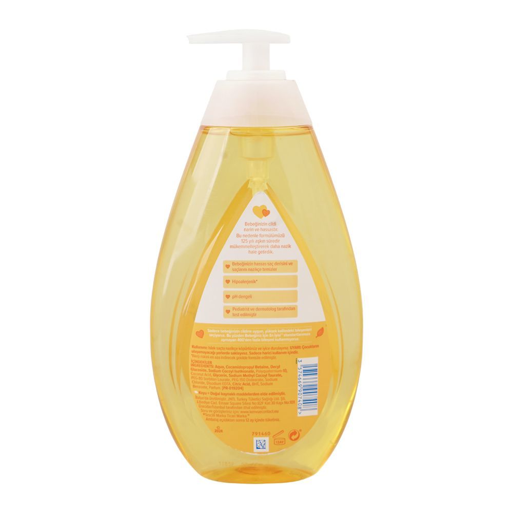 Johnson's Gentle Daily Care Baby Shampoo, 750ml - Image 2